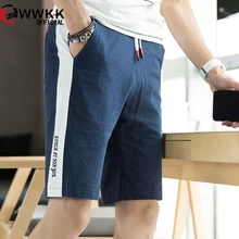 Новые мужские шорты,, повседневные пляжные шорты, мужские качественные шорты с эластичной резинкой на талии, Модные дышащие эластичные большого размера M-4XL