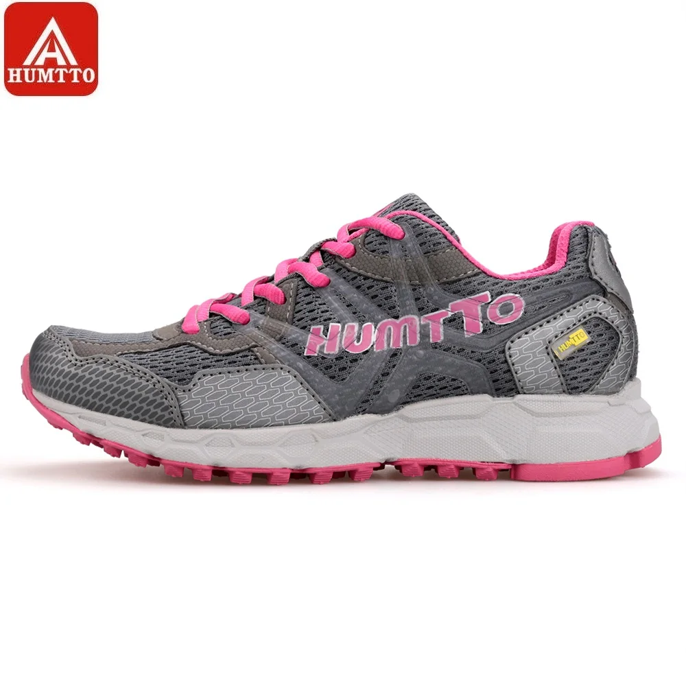 

HUMTTO Running Shoes Women Light Outdoor Sports Shoes Low Lace-Up Cushioning Marathon Professional Breathable Sneakers