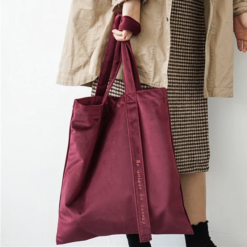 tote bag velvet