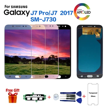 

For Samsung Galaxy J7 Pro J730 SM-J730F Display LCD Screen for SAMSUNG J7 2017 SM-J730GM J730G J730FM lcd display Screen module