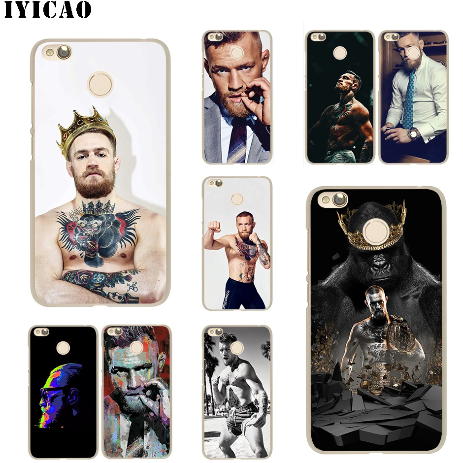 IYICAO Conor McGregor черный Жесткий Чехол для Redmi 8A 6A 4A S2 Note 7 3 4 4X 6 5 Pro 5A Prime Plus