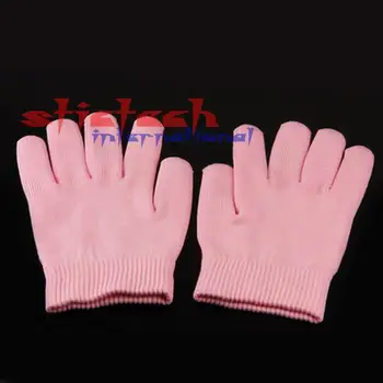 

by dhl or ems 40 pieces, 4pcs/pack, SPA Gel Socks & gloves Moisturizing whitening exfoliating hand foot care silicone socks