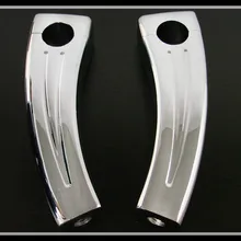 " бар 7" Хром Руль стояки для HARLEY Sportster FL XL Chopper Bobber Triumph HONDA KAWASAKI YAMAHA Cruiser