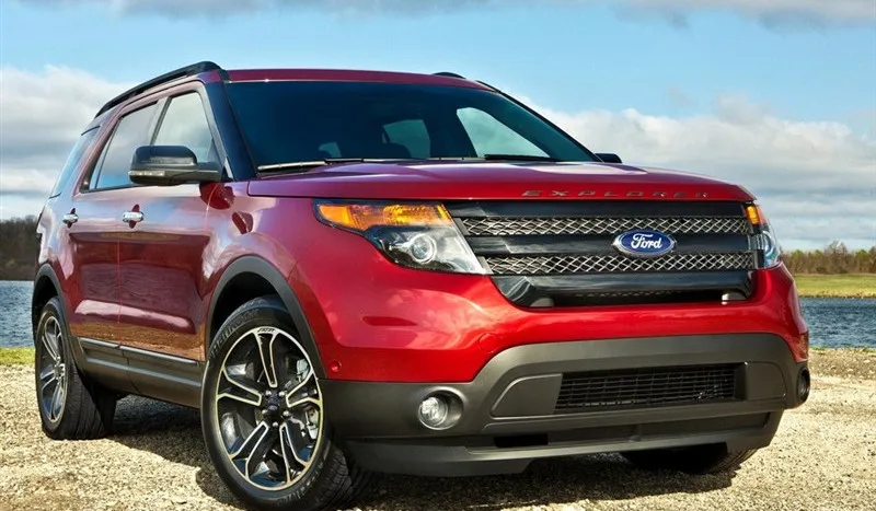 Хорошее качество! Специальные коврики для Ford Explorer 7 мест Нескользящие водонепроницаемые ковры для Explorer-2011