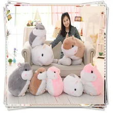 Hamster toy cute soft toy plush unicorn ty big eyed stuffed animals spongebob kawaii plush pillow hamster valentine day gifts