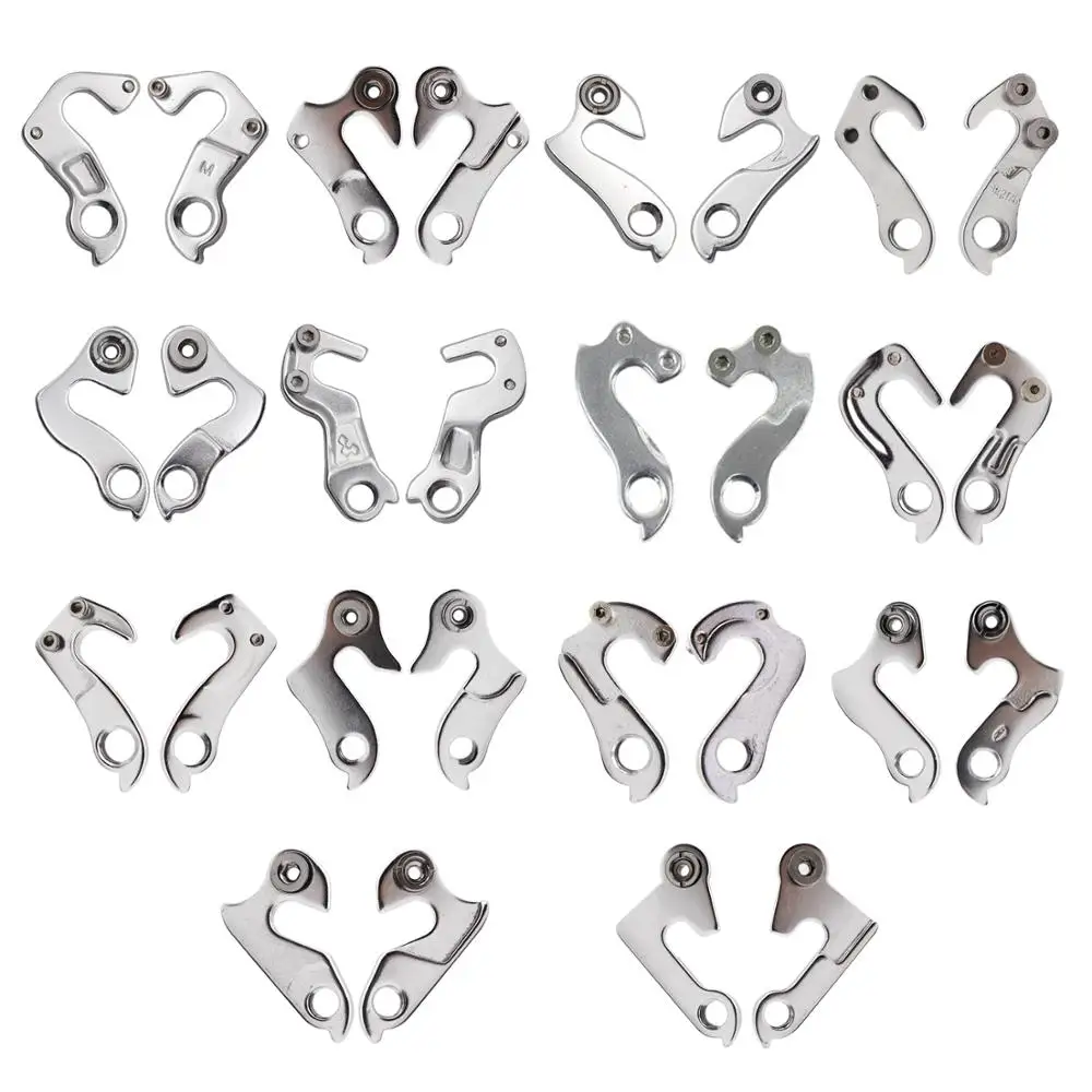 العالمي MTB الطريق دراجة دراجة سبيكة الخلفي Derailleur شماعات سباق الدراجات الجبلية إطار والعتاد الذيل هوك أجزاء