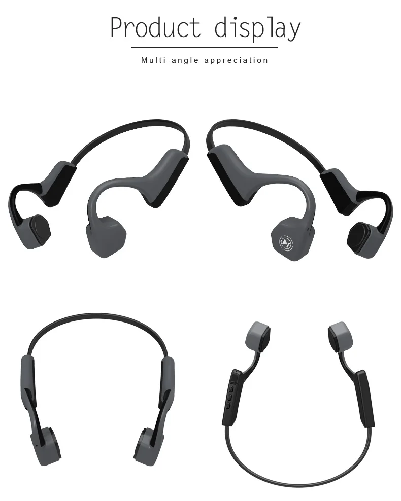 V8 беспроводной Bluetooth костной проводимости наушники спортивная Гарнитура для бега наушники для Iphone Android IOS