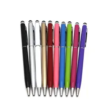 2 в 1 Универсальный тонкий точечный круглый тонкий конец сенсорный экран ручка емкостный стилус для смартфона планшет для iPad для iPhone