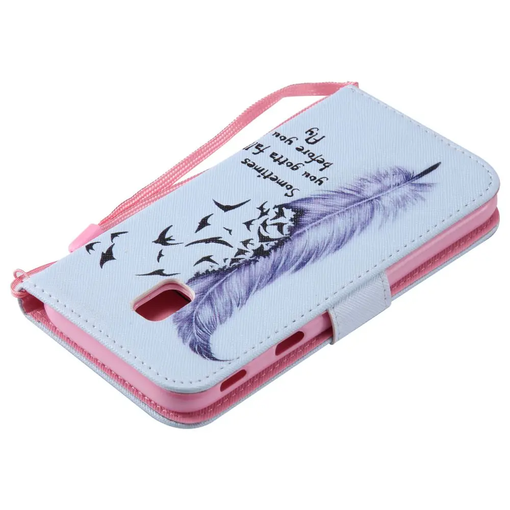 Caso de cuero de la sFor Fundas Samsung galaxy J5 2017 Coque Samsung galaxy J5 J7 2017 J530 teléfono casos cubre Capa