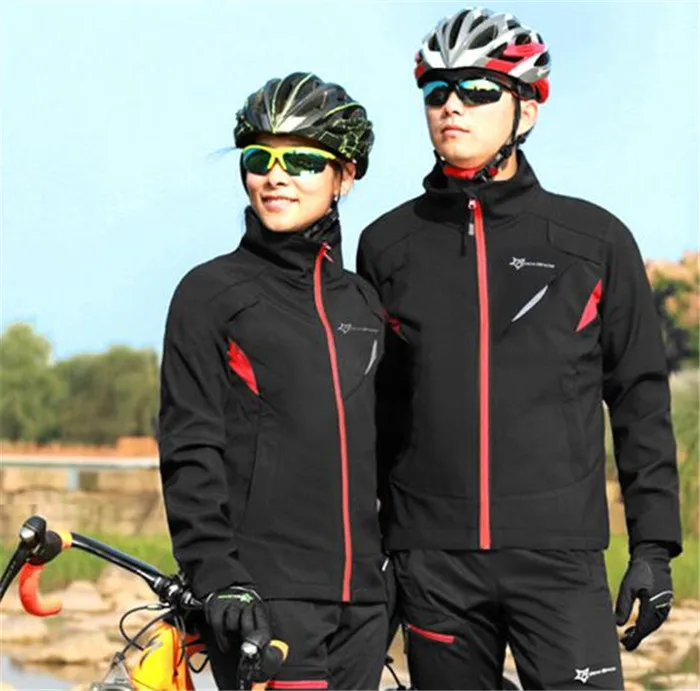 ROCKBROS Windproof Anti-sweat ciclismo Rainproof Riding Bike Jacket Man Cycling Jersey Winter Fleece Thermal Warm Bicycle Jersey ROCKBROS Windproof Anti-sweat ciclismo Rainproof Riding Bike Jacket Man Cycling Jersey Winter Fleece Thermal Warm Bicycle Jersey