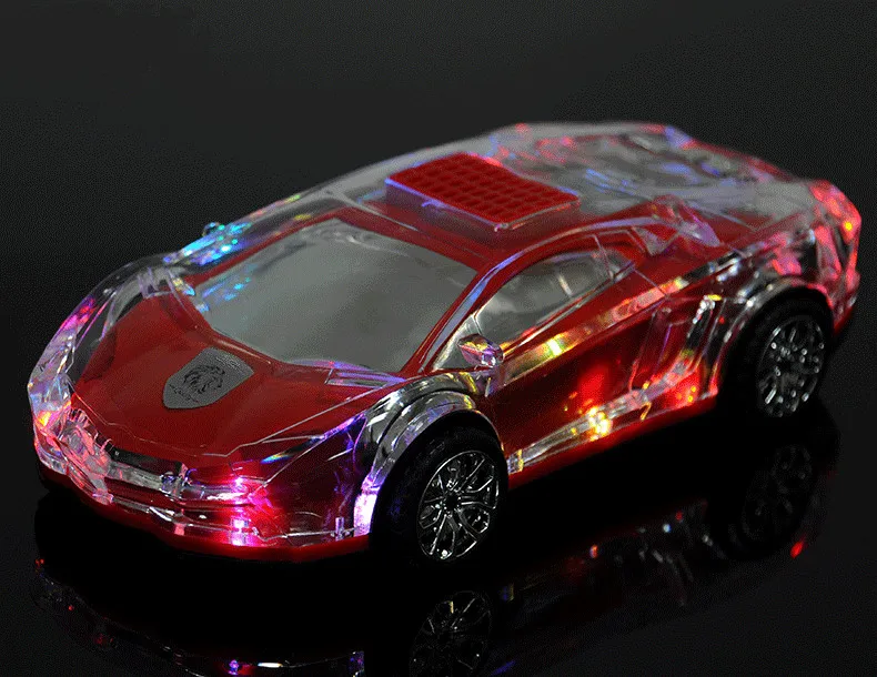 Buy Crystal car model Bluetooth version card speaker