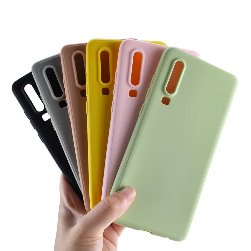 Phone Case for Huawei P20 P30 Pro P10 Plus Candy Color Soft TPU Mate 20 10 Nova 2s 3 3i 4 Cover |