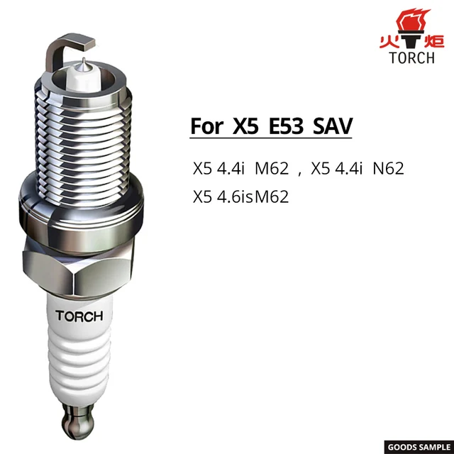 TORCH spark plugs for BMW X5E53 SAV X5 3.0i X5 4.4i X5 4.6is X5 4.8is