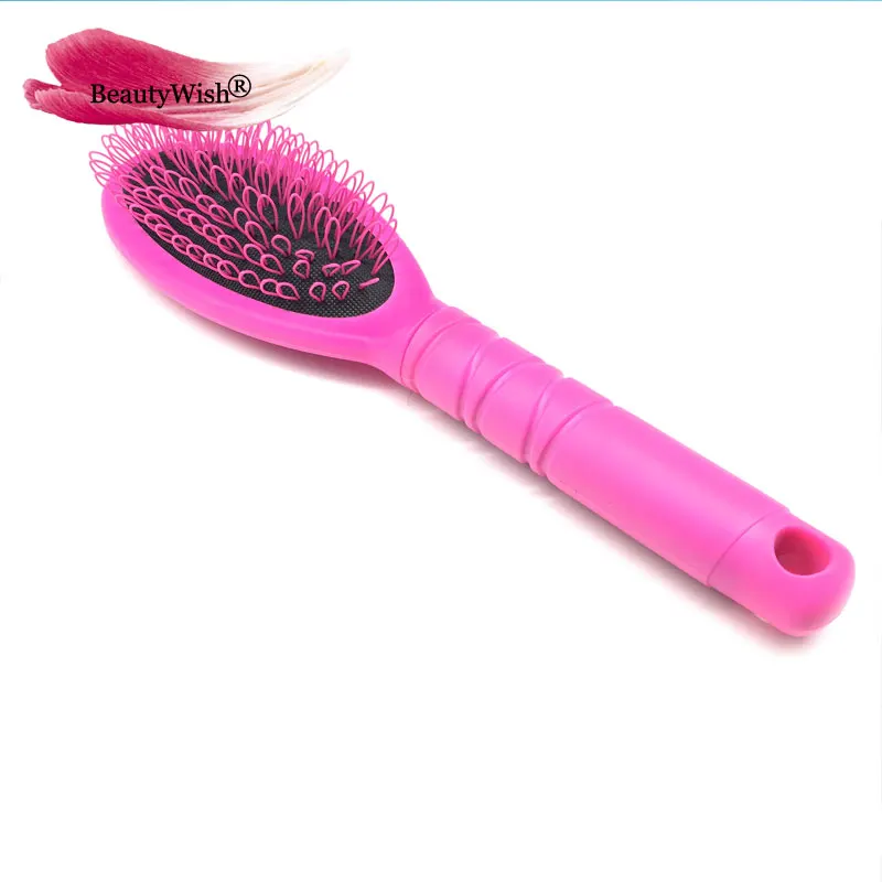 Pink-hair-brush