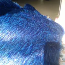 Высокого качества в Корейском стиле теплые енота длинная плюшевая ткань, ткань искусственный мех, фетр cloth160cm* 45 см(половина двор)/за штуку