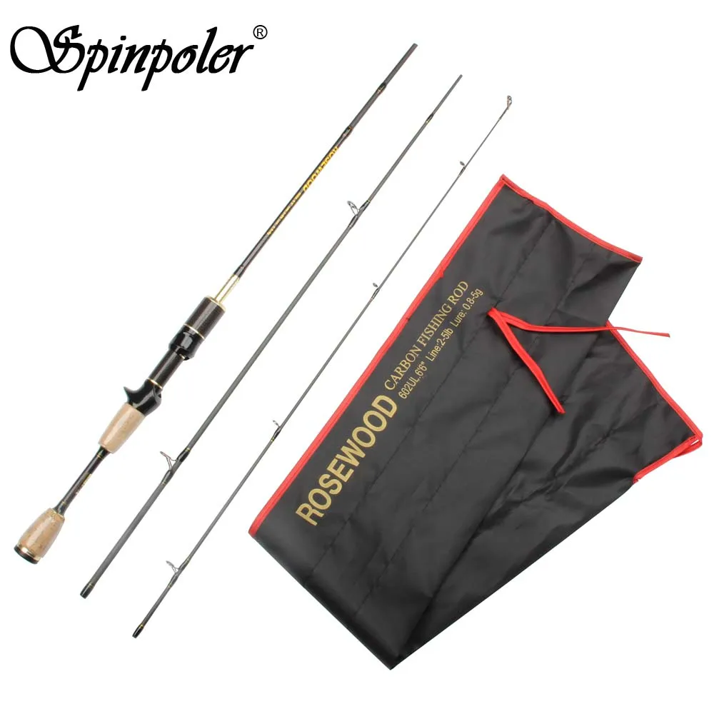 Cheap Fishing Rod Casting Carbon 1.8m Ultralight Travel Ul Casting Rod