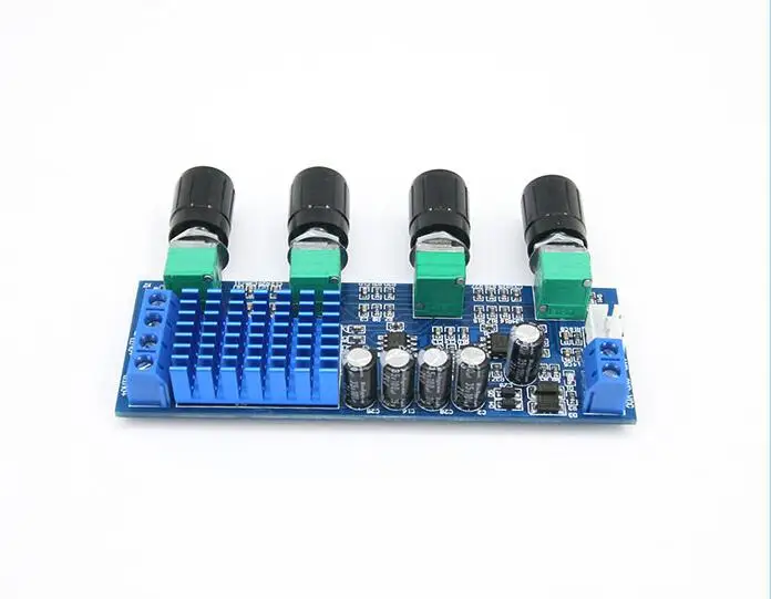 DC 12 V 24 V 80 Вт x 2 двухканальный цифровой аудио TPA3116 D2 ВЧ бас регулирующий предустановленных плата предусилителя усилитель