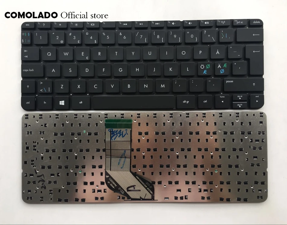 ND Nordic Keyboard For HP ENVY X2 11-G000 X2 11-G100 black keyboard ND Layout