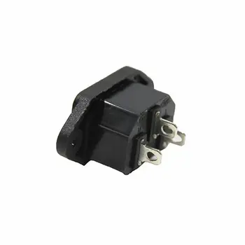 Online Free Shipping 1200 Pcs 3P IEC 320 C14 Male Plug Panel Power Inlet Sockets Connectors AC 250V 10A