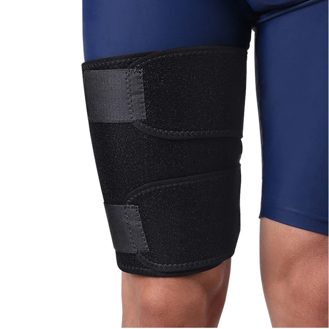 Buy 1Pcs Thigh Brace Hamstring Wrap Compression Sleeve