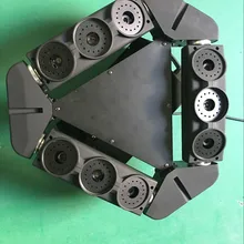 4 шт./лот Китай 9 головок RGB паук со вращающейся головой светодиодное освещение для дискотек лазерный диско dmx Освещение для бара ночной Диско клуб свадьба