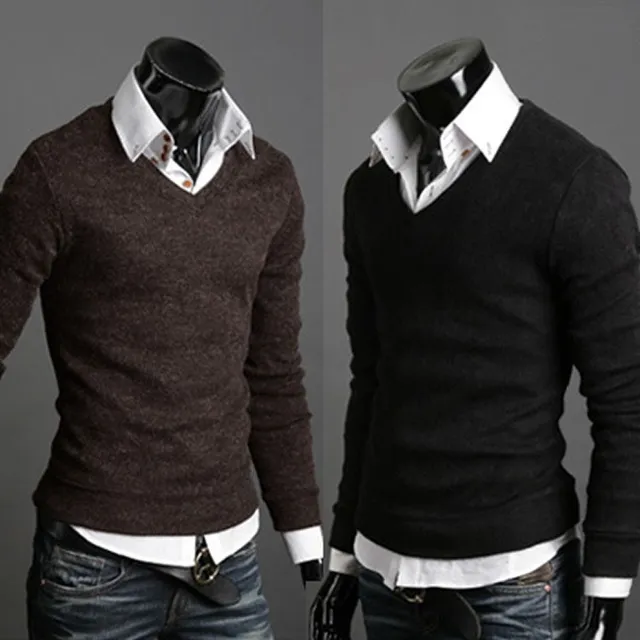 Sweater Cardigan Pullover Men's Dress Shirts Plus Size Man Sweaters Knitted Winter Wool V Neck Sweater Cardigan Pullover Men's Dress Shirts Plus Size Man Sweaters Knitted Winter Wool V Neck
