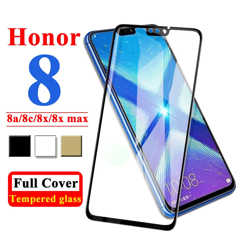 Закаленное стекло для Huawei Honor 8X Max защита экрана X8 8C 8А защитная пленка Xonor 8 X Mah Honer C8