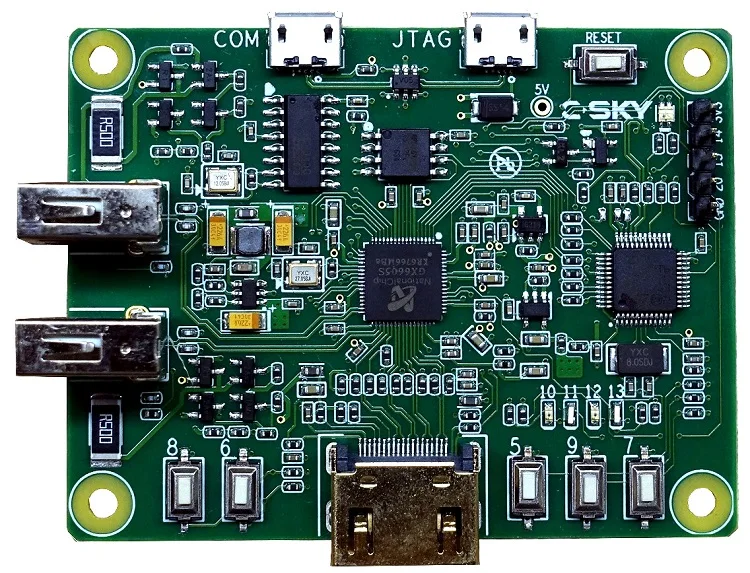 

C-SKY Linux Development Board.