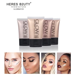 Херес B2UTY Face Glow жидкий текстовый маркер базовый праймер бронзатор читая крем для лица Хайлайтер для макияжа 30 мл - изображение