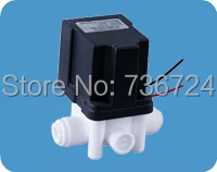 

Fast connecting type plastic solenoid valve 18 second flush valve water 1/4 x 1/4