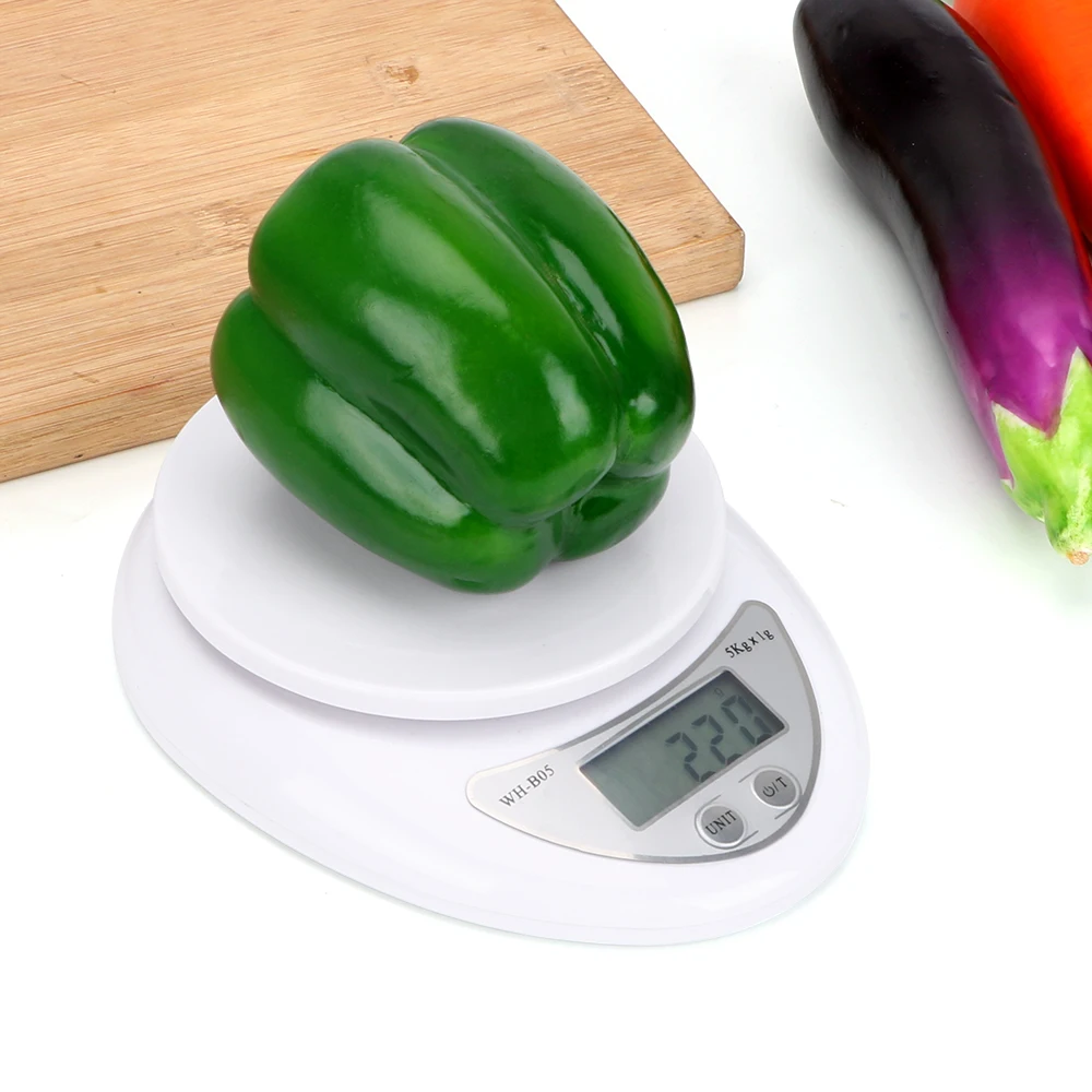 Кухня весы 5000g/1g 1000g/0,1g Кухонные весы подвижные весы Кухня инструмент баланс измерительный Вес цифровые ж/к весы электронные