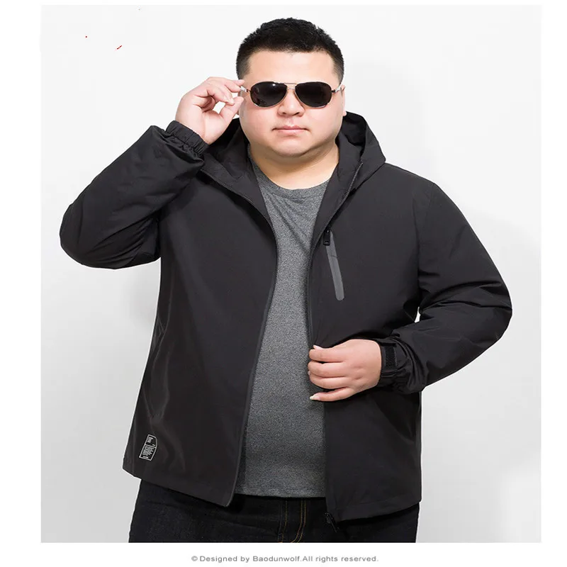 Большие размеры куртка-пилот бренд одежды 8xl 6xl Новинка весны Куртки модная