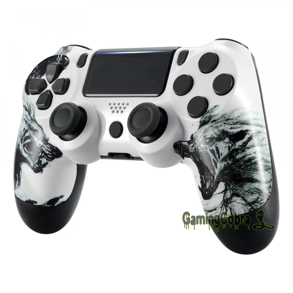 Wolf Soul крышка верхней крышкой Корпус в виде ракушки чехол Замена для PS4 Pro Slim контроллер JDM-040 JDM-050 JDM-055# SP4FT09