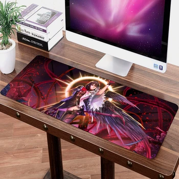 

70*30cm New DNF Gaming Mouse pad XL Large Cool Mousepad Gamer Locking Edge Natural Rubber Non-Skid Laptop Notebook Mat