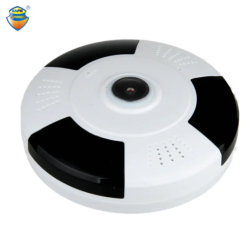

3D VR 960P WiFi CCTV Camera Wireless Fisheye Security Camera Surveillance Night Vision V380 Wi-Fi 3D Camera View Baby monitor