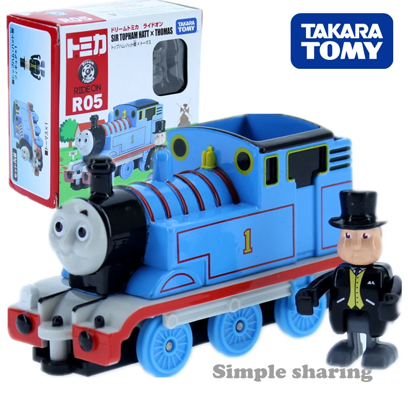 

Takara Tomy Dream Tomica Ride On R05 car model kit Sir Topham Hatt anime figure baby dolls diecast pop child toys