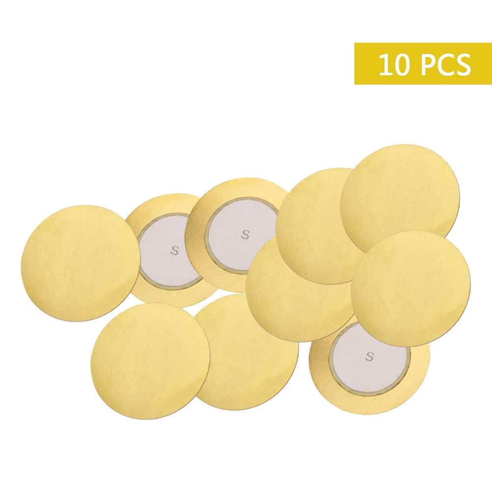 5 35mm Piezo Elements Sounder Sensor Trigger Drum Disc