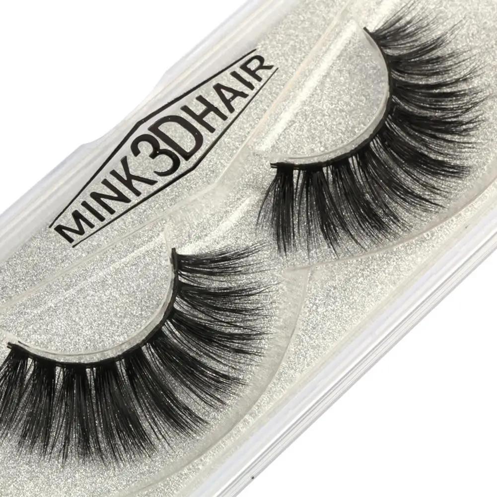 

Eyelashes 3D Mink Lashes Luxury Hand Made Mink Eyelashes Medium Volume Cruelty Free Mink False Eyelashes Upper Lashes