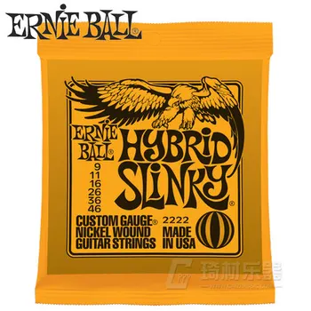 Ernie Ball 2222 Hybrid Slinky Nickel Wound Electric Guitar Strings 9-46
Ernie Ball 2222 Hybrid Slinky Nickel Wound Electric Guitar Strings 9-46