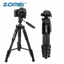 

Zomei Z666 Tripod Professional Portable Travel Aluminium Camera Tripode Accessories Stand with Pan Head for Canon Dslr Cameras