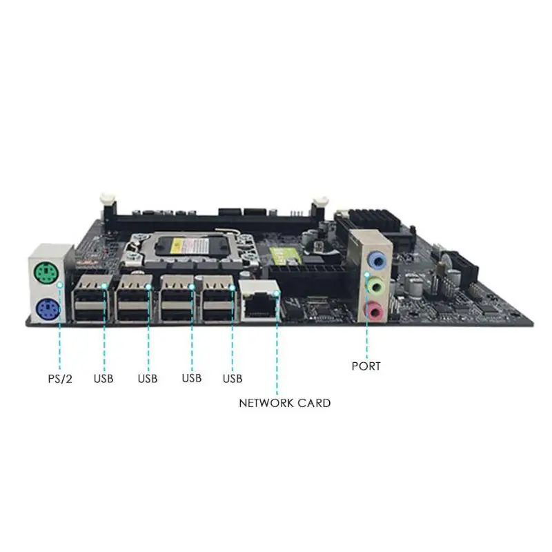 X79 LGA 1356 Pin cpu материнская плата RECC DDR3 сервер настольная материнская плата двойной двухканальный PCI-E X16 для Intel H61 Hexa Core