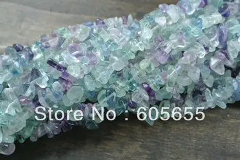 

Mix Color Natural Fluorite Chips Stone Loose Beads 32 inches Freeform Nugget