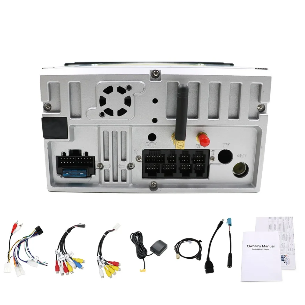 Perfect 32G Android 9.0 car dvd player for Toyota Hilux VIOS Old Camry Prado RAV4 Prado 2003 2004 2005 2006 Quad Core 5