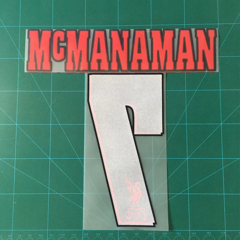 Флокирование футбольная nameset#7 MCMANAMAN#9 FOWLET