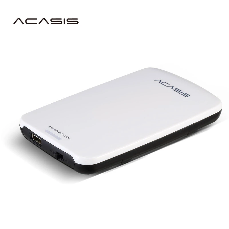 Free shipping On Sale 2.5''  ACASIS Original 1TB Storage USB2.0 HDD Mobile Hard Disk External Hard Drive Have Switch Power the best ssd external hard drive