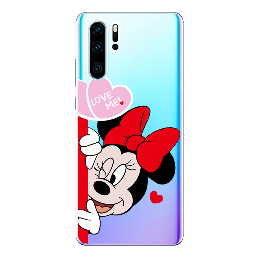 405 Для huawei P30 Lite Pro Чехол Мягкий силиконовый чехол из ТПУ P30 Lite Fundas милый Микки Минни P30 Pro Coque защитный чехол для телефона - Цвет: 405