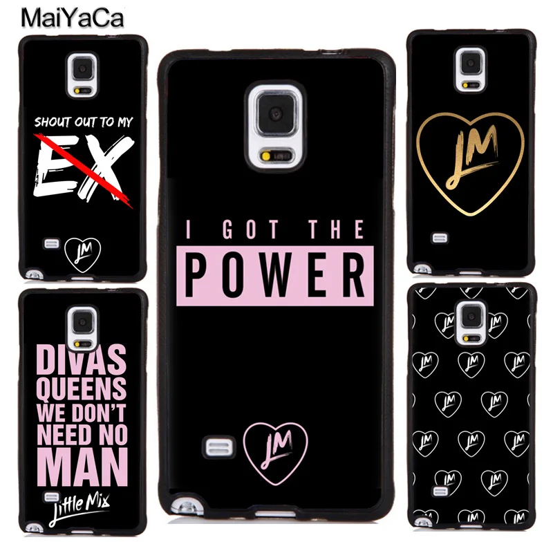 

MaiYaCa LITTLE MIX Signatures LYRICS LOGO Soft TPU Phone Cases For Samsung Galaxy S5 S6 S7 edge S8 S9 S10 plus Note 9 5 8 Cover
