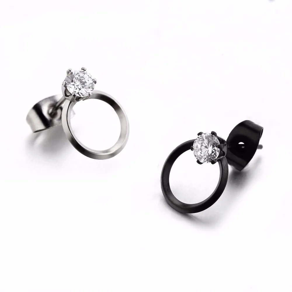1 Pair Earring for Girls Stud Earring Korean Style Sliver Women Earring