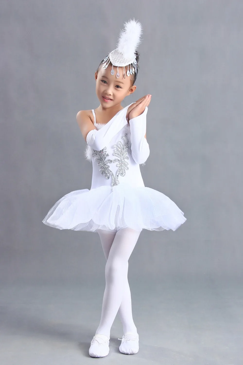 Костюмы, балетная одежда, белое платье-пачка на подтяжках для девочек, Рождественский детский танцевальный костюм принцессы, одежда для девочек с маленьким лебедем