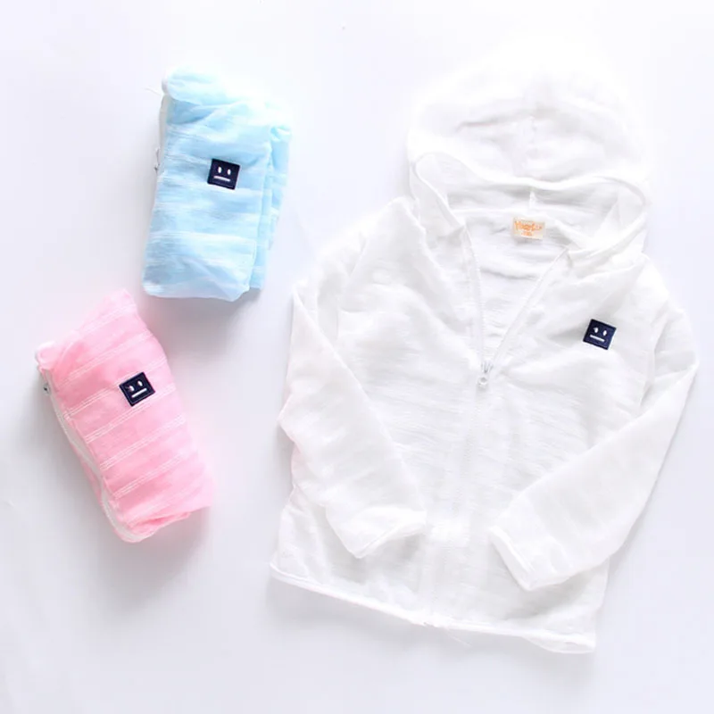 

DIIMUU New Fashion Summer Spring Baby Boys Girls Clothing Hoodies Sun Protection Clothes Children Casual Beach Jackets Coats